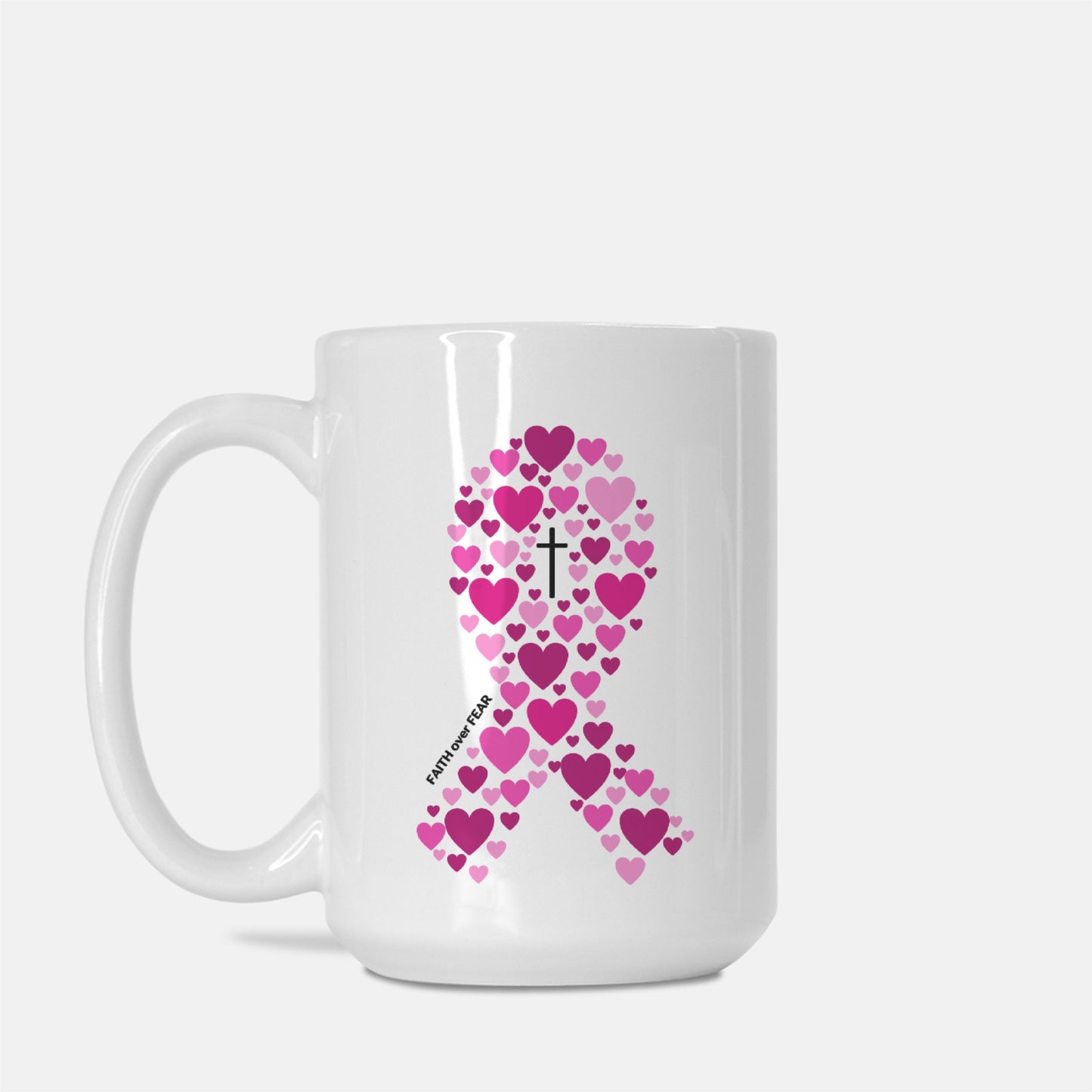 Deluxe Breast Cancer Mug 15oz.