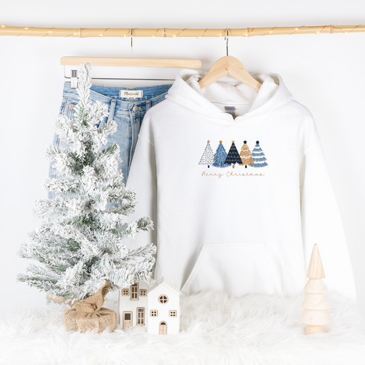 Merry Christmas Tree Hoodie