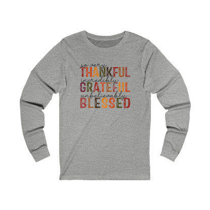 Thankful Long Sleeve Tee