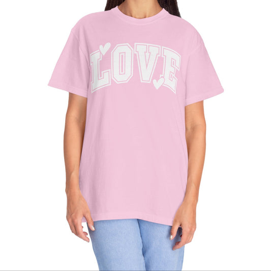 Love with Hearts Theme Tee