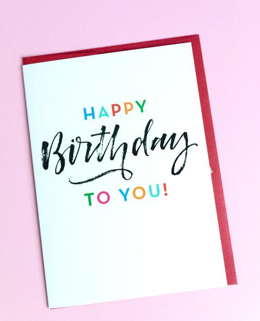 Birthday Greeting Card