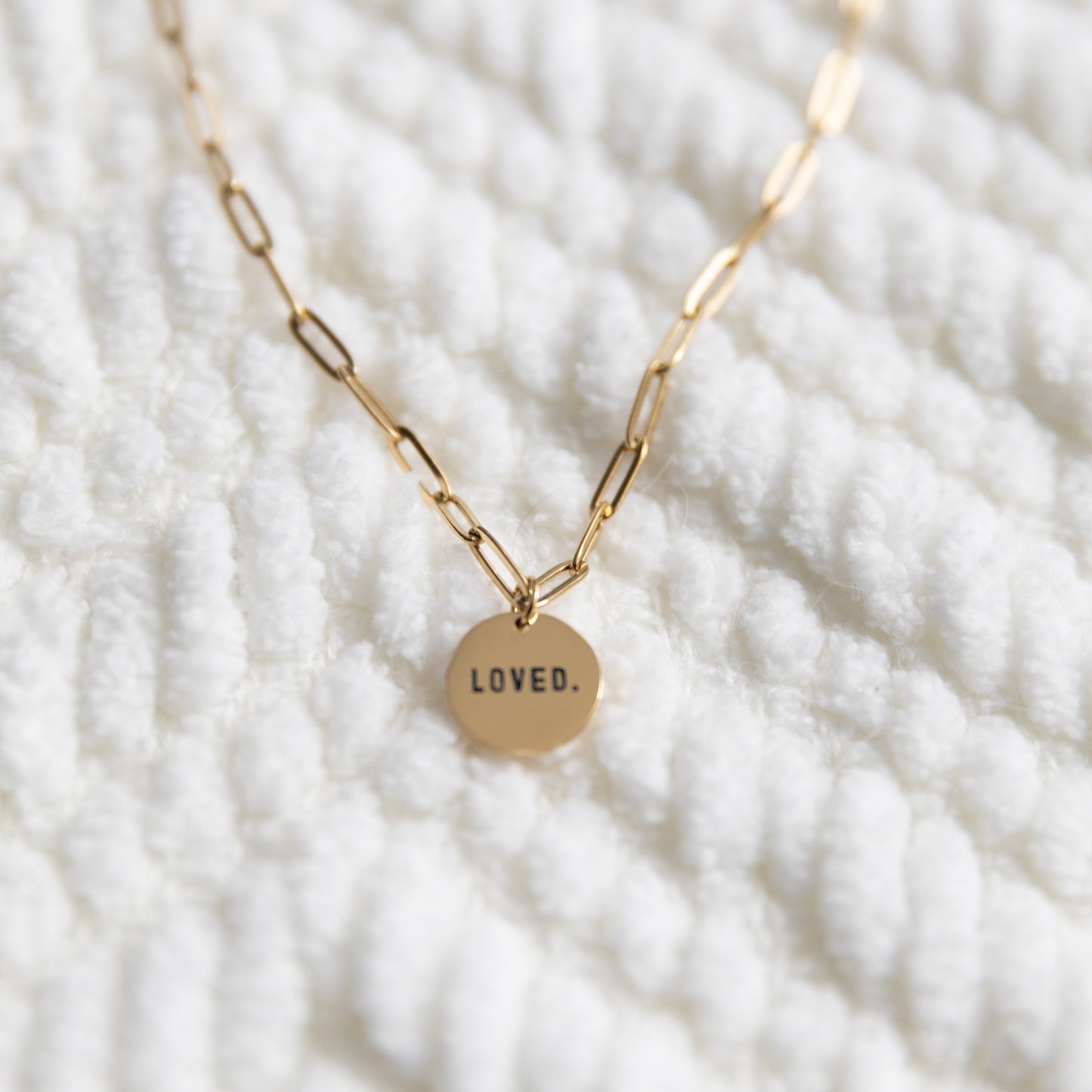 Gold Link Style Necklace (Loved)